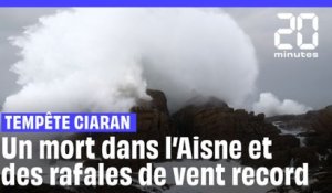 Tempête Ciaran : un chauffeur routier mort dans l'Aisne et des rafales de vent record