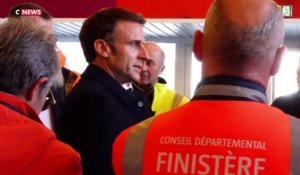 Emmanuel Macron : l’organisation des secours «a permis de sauver beaucoup de vies»