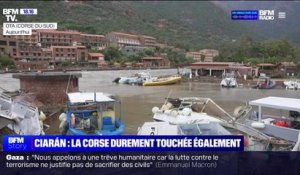 Tempête Ciarán: d'importants dégâts causés en Corse-du-Sud