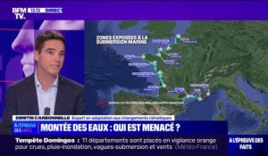 Dimitri Carbonnelle, expert en adaptation aux changements climatiques: "850 communes sont exposées" à la montée des eaux