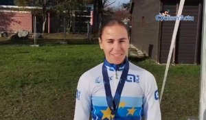 Cyclo-cross - Championnats d'Europe - Pontchâteau 2023 - Célia Géry, Championne d'Europe Juniors : "C'est un peu un rêve là !"