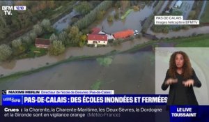 Maxime Merlin, directeur de l'école de Desvres (Pas-de-Calais): "Ce matin, c'était impossible d'accueillir les élèves de l'école"