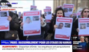 Un rassemblement organisé à Paris pour les otages du Hamas