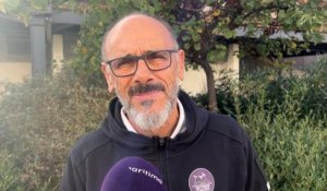 Le coach Gilles Derot avant Istres Provence Handball Cournon