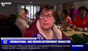 Crues dans le Pas-de-Calais: "Je suis en colère (...) C'est à l'État de faire quelque chose pour nous", s'agace une habitante de Saint-Étienne-au-Mont