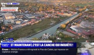 Pas-de-Calais: des communes toujours sous l'eau filmées depuis l'hélicoptère BFMTV
