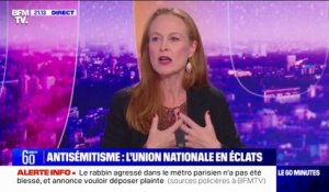 Marche contre l'antisémitisme: "Je considère que ce n'est pas à nous de décider qui participe ou pas", affirme Violette Spillebout (Renaissance)