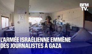 L’armée israélienne emmène des journalistes à Gaza et expose les dégâts sur place