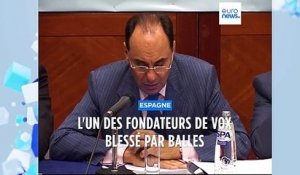 L'un des fondateurs du parti d'extrême droite Vox blessé par balles à Madrid