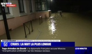 Crues dans le Pas-de-Calais: l'école de Hesdigneul-lès-Boulogne à nouveau frappée par la montée des eaux