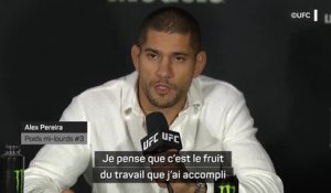 UFC 295 - Pereira : "Le fruit du travail que j'ai accompli depuis mon arrivée dans l'organisation"
