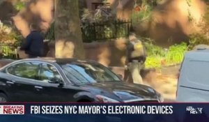 Des agents du FBI ont saisi les téléphones et des appareils électroniques d'Eric Adams, le maire de New York, dans le cadre d'une enquête fédérale sur le financement de sa campagne