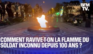 11-Novembre: comment ravive-t-on la flamme du Soldat inconnu depuis 100 ans?