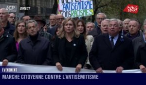Marche contre l'antisémitisme : les responsables politiques entonnent La Marseillaise