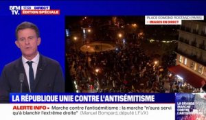Marche contre l'antisémitisme: "C'est une étape essentielle", affirme Manuel Valls
