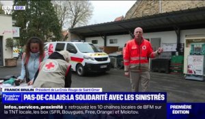Pas-de-Calais: la Croix-Rouge en première ligne pour aider les sinistrés des crues dans le département