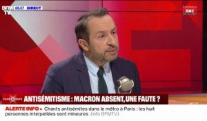 Sébastien Chenu (RN): "Un jeune juif risque plus sa peau dans un environnement islamiste, par exemple en Seine-Saint-Denis, plutôt que dans une manifestation du Rassemblement National"