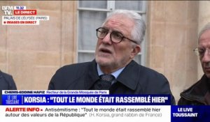 Marche contre l'antisémitisme: le recteur de la Grande mosquée de Paris aurait souhaité "une lutte contre le racisme"