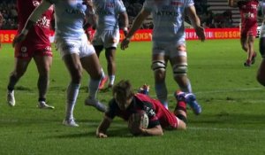 TOP 14 - Essai de Baptiste SERIN (RCT) - RC Toulon - Racing 92 - Saison 2023-2024