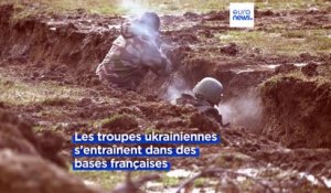En France, des soldats ukrainiens apprennent "les fondamentaux du métier"