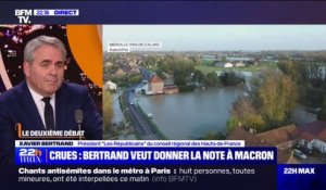 Crues: Xavier Bertrand va demander "un dispositif exceptionnel de prise en charge du Pas-de-Calais et de la région des Hauts-de-France" à Emmanuel Macron