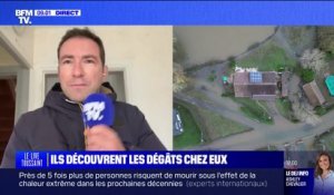 L'étendue des dégâts des inondations dans le Pas-de-Calais