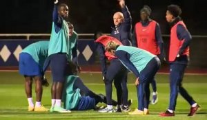 Camavinga touché à l'entraînement - Foot - Bleus