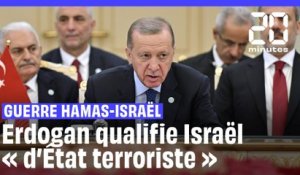 Guerre Hamas – Israël : Erdogan qualifie Israël « d'État terroriste » #shorts