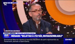Robert Ménard (maire divers droite de Béziers): "Je ne pense pas que tous les musulmans sont des gens qui applaudissent le Hamas"