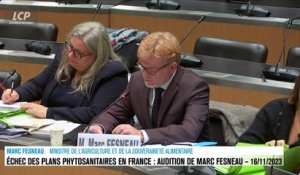 Audition à l'Assemblée nationale - Phytosanitaires : audition de Marc Fesneau - 16/11/2023