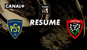 Le résumé de Clermont / Toulon - TOP 14 - 7ème journée
