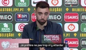 Portugal - Bruno Fernandes sur les rumeurs : "Je préfère ne pas trop m'y attarder"