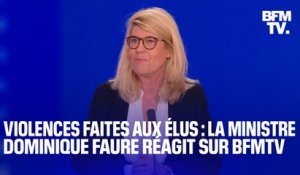 Violences faites aux élus: l'interview intégrale de la ministre Dominique Faure sur BFMTV