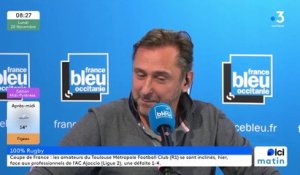 100% RUGBY - Rémy Doutre pas inquiet après la défaite des Toulousains à Castres