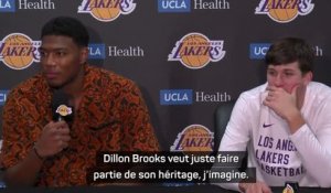 Lakers - Hachimura : "Dillon Brooks veut juste faire partie de l'héritage de LeBron"