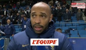 Henry : «Le résultat est horrible» - Foot - Espoirs