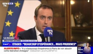 Otages du Hamas: "Historiquement, la République française n'abandonne jamais les siens", réaffirme le ministre des Armées, Sébastien Lecornu