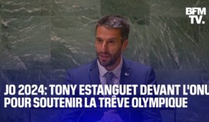 JO de Paris 2024: Tony Estanguet rappelle devant l'ONU l'importance de la trêve olympique