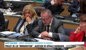 Audition à l'Assemblée nationale - Projet de loi sur l'immigration : audition de Gérald Darmanin - 21/11/2023