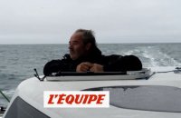 Lorient à l'horizon de « Banque-Populaire XI » - Voile - Transat Jacques-Vabre