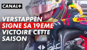 Max Verstappen signe une 19e victoire cette saison