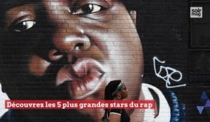 Découvrez les 5 plus grandes stars du rap