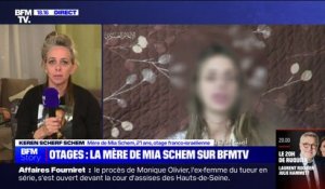 "Je pensais qu'elle serait libérée aujourd'hui, mais elle ne le sera pas":  La mère de Mia Schem, otage franco-israélienne de 21 ans, réagit sur BFMTV aux libérations d’otages du Hamas