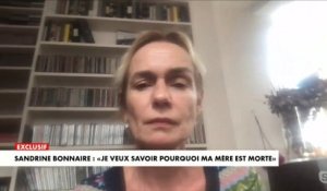 Sandrine Bonnaire : «Je veux savoir pourquoi ma mère est morte»