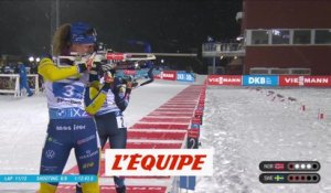 Le résumé du relais d'Östersund - Biathlon - CM (F)