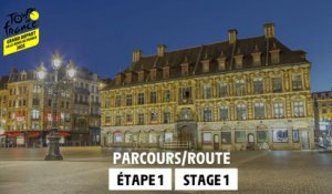 Parcours/Route - Stage 1 - Tour de France 2025
