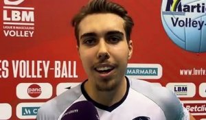 Interview maritima: Joshua Marty après la victoire de Fréjus Volley à Martigues