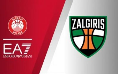 Le résumé de Olimpia Milan - Zalgiris Kaunas - Basket - Euroligue (H)