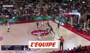 Le résumé de Monaco-Olympiakos - Basket - Euroligue (H)