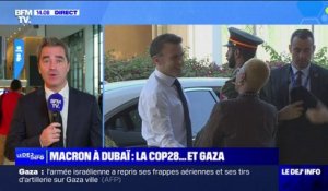Cop28 et Gaza: à Dubaï, Emmanuel Macron sur un double front diplomatique